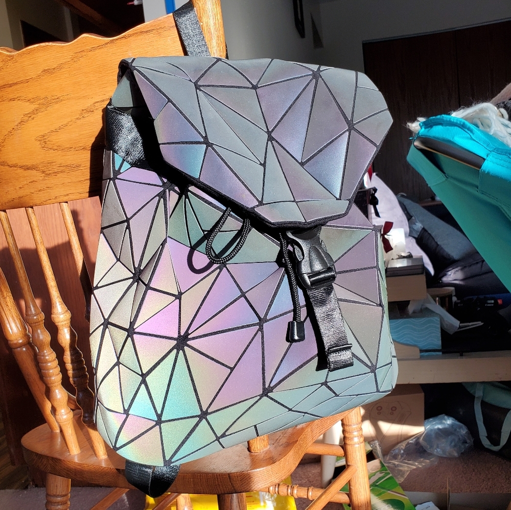 Geometric Luminous Backpack
